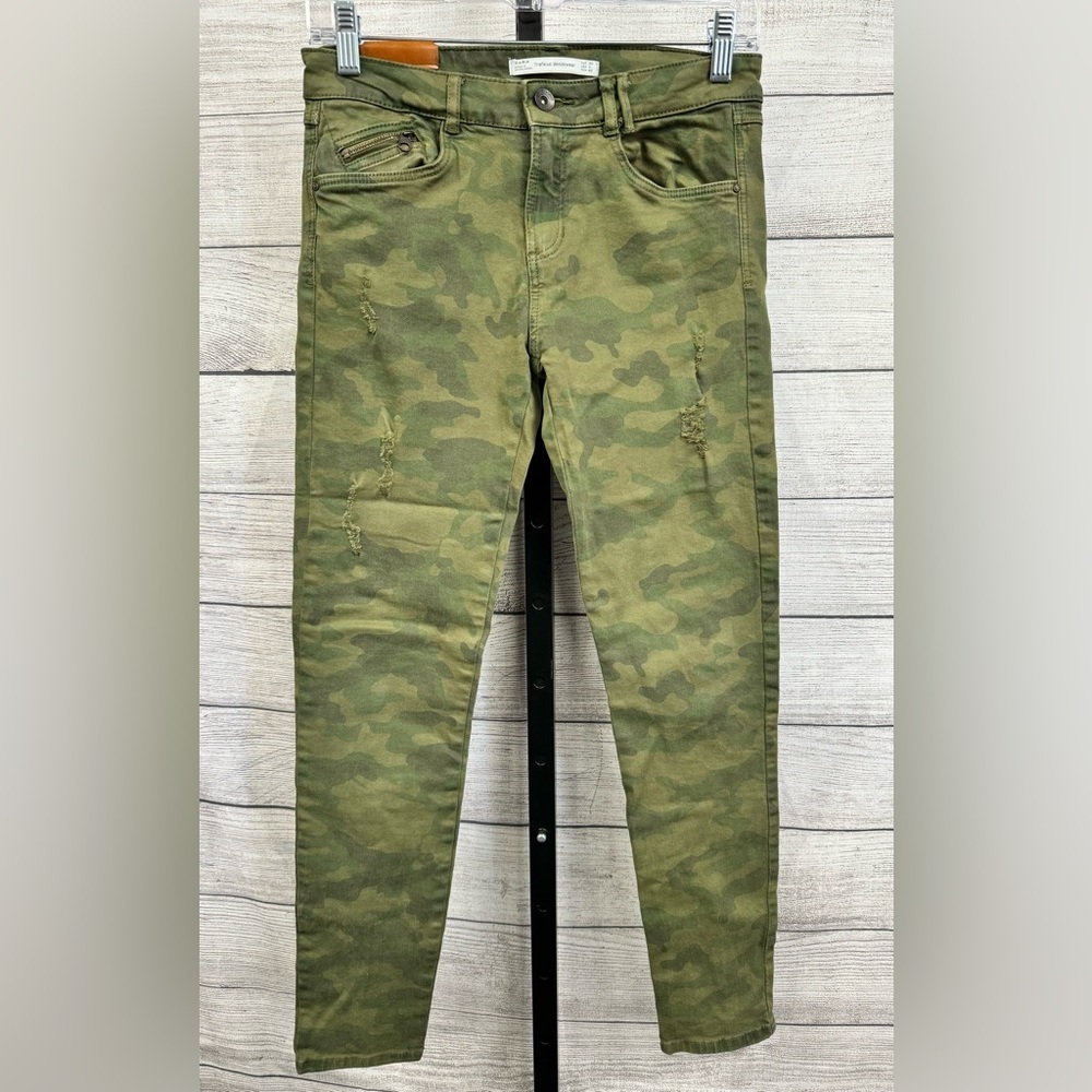 Zara Camo Jeans